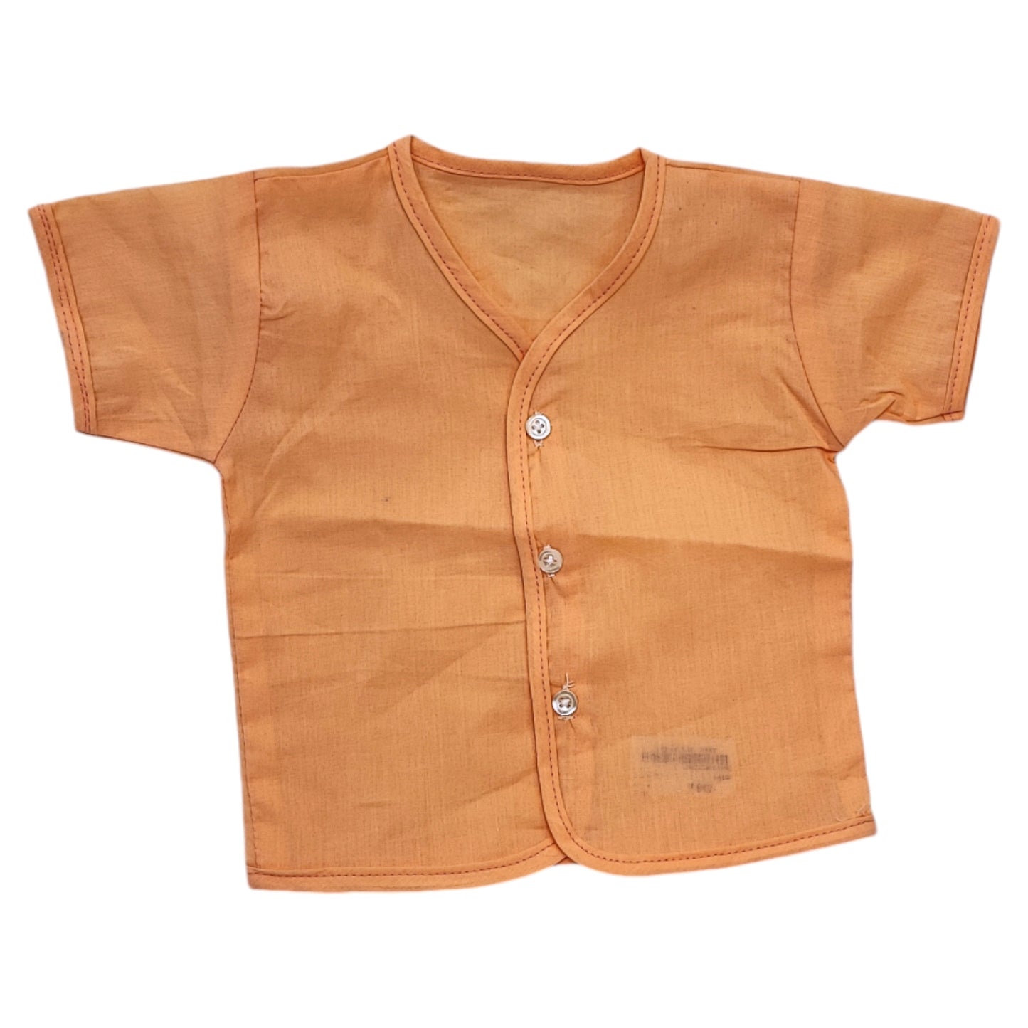 Unisex Cotton Half Sleeves Jhabla for Newborn Baby-Set of 6