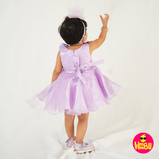Limbu Timbu - Butterfly Purple Frock