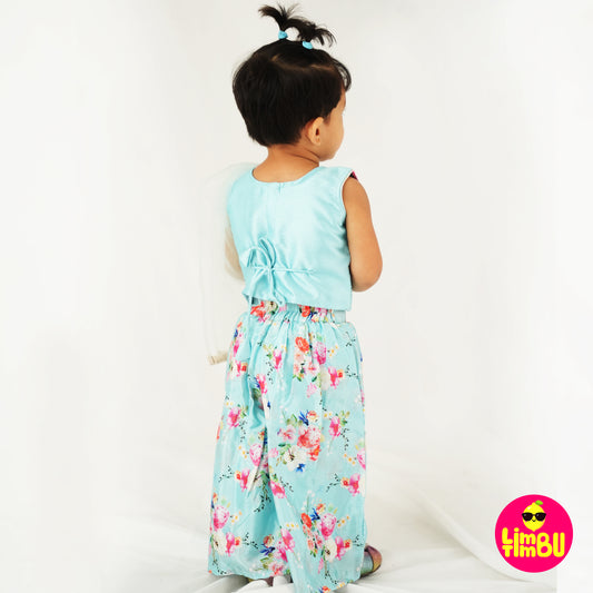 Limbu Timbu -Traditional Palazo Set Sky Blue