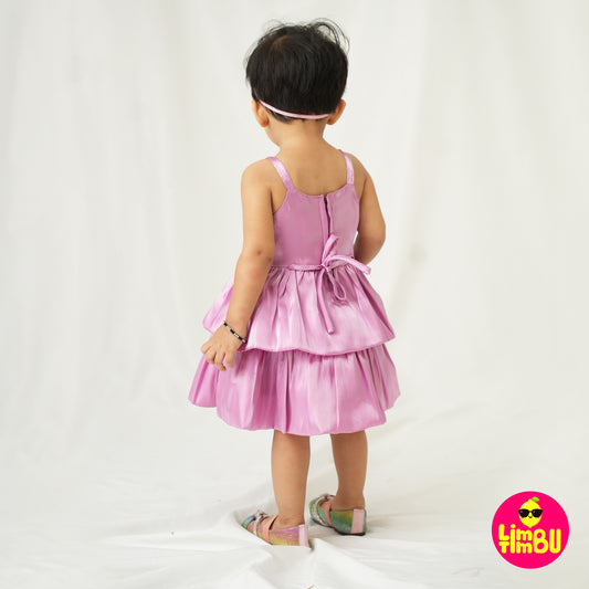 Limbu Timbu - Sleeveless Party Frock Onion