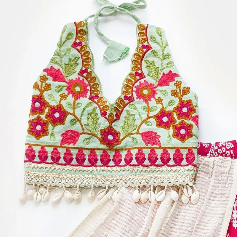 Rani Rangili Girls Ghaghra Choli