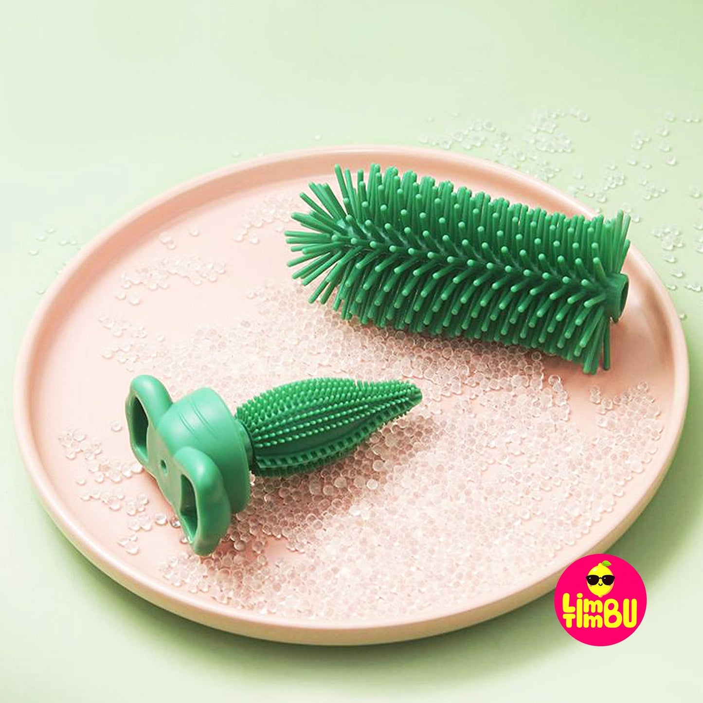 3 In 1 Silicone Brush Baby Bottle Cleaner Brush