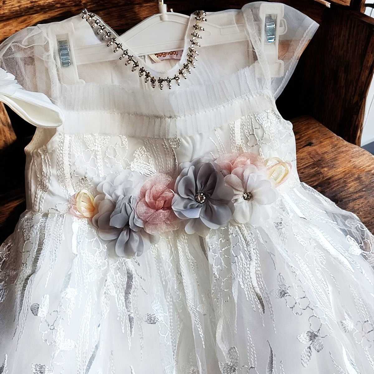 Christening Set for a baby girl (0-3 months)