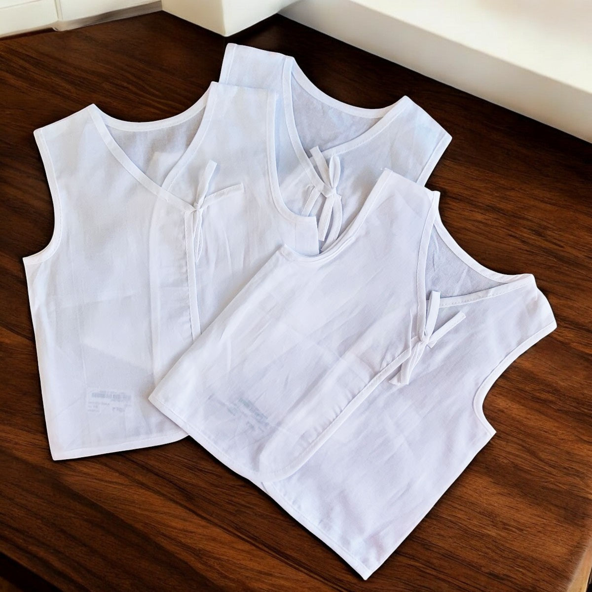 White Hosiery Cotton New Born Baby Essentials Advance Hospital Set- 19 Items