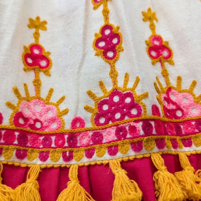 Morpankh Multicolour Chaniya Choli for Girls
