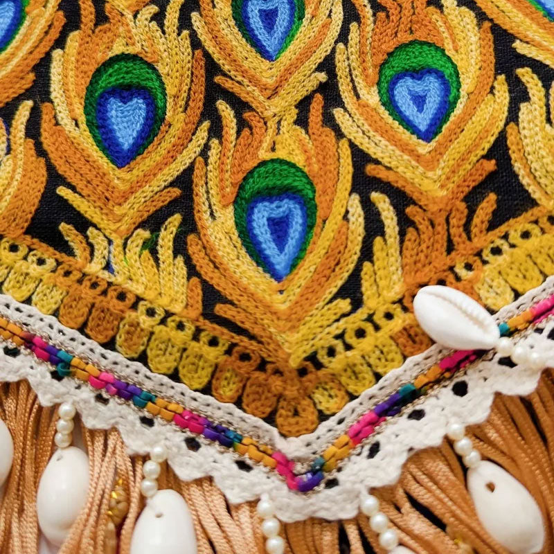 Morpankh Multicolour Chaniya Choli for Girls