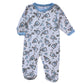 Newborn Baby Boy 5 Piece Gift Set- Blue Bear Print