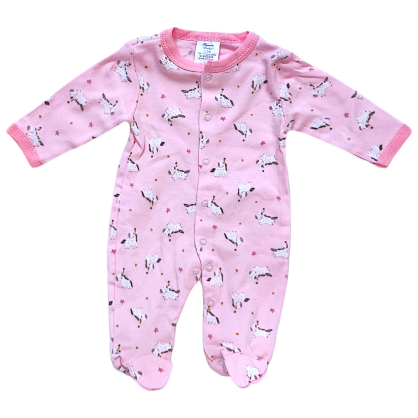 Newborn Baby Girl 5 Piece Gift Set- Unicorn Print