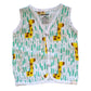 Cotton Muslin Sleeveless Jhabla- Set of 6