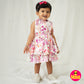 Limbu Timbu- Floral Print Casual Frock- Wine