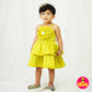 Limbu Timbu - Sleeveless Party Frock Green