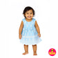 1380 Cotton Frock - Blue