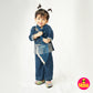 Limbu Timbu -Traditional Palazo Set Deep Blue