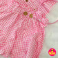 K2085 Divider skirt top-Pink