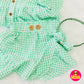 K2085 Divider skirt top-Green