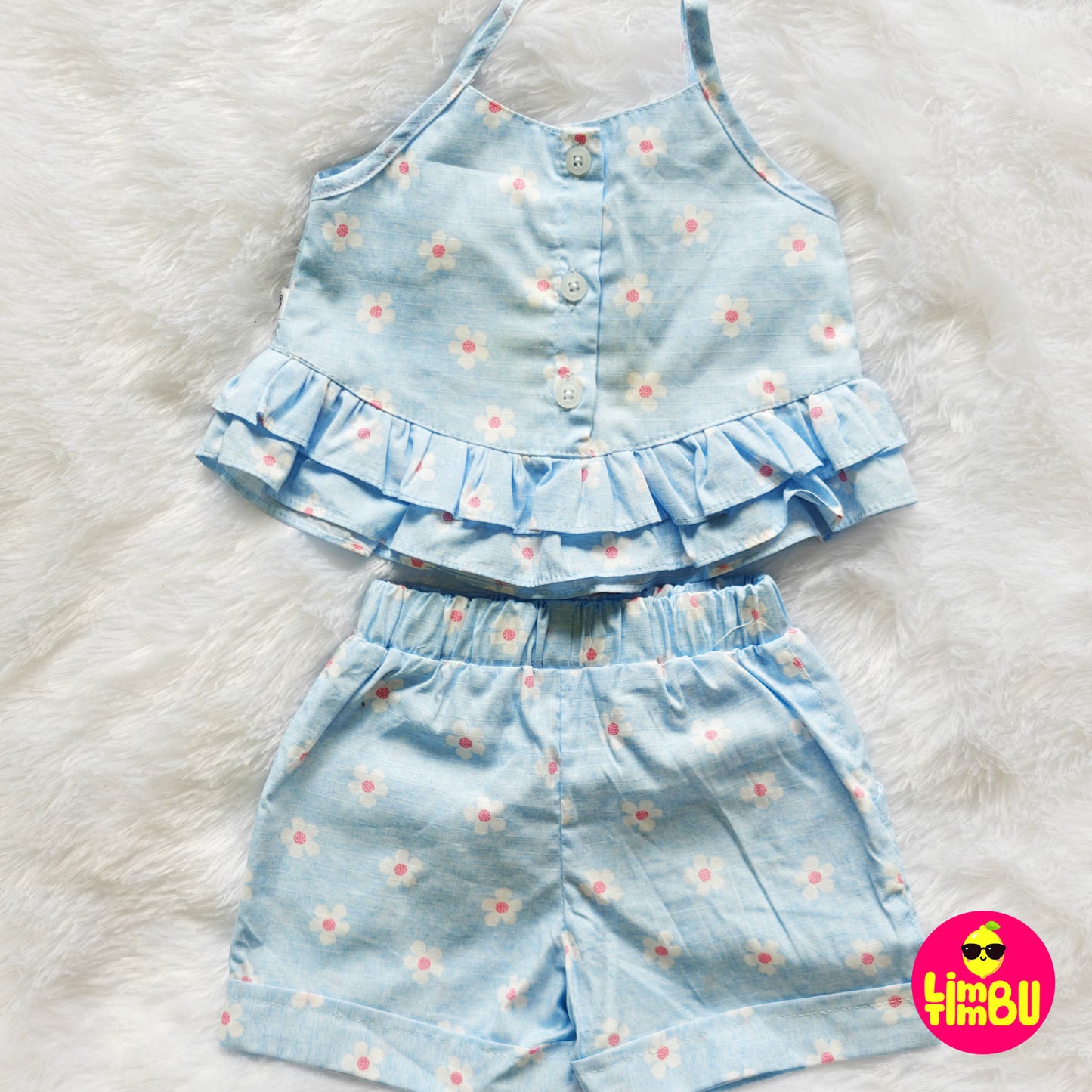 K2005 shorts set -Blue