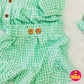 K2085 Divider skirt top-Green