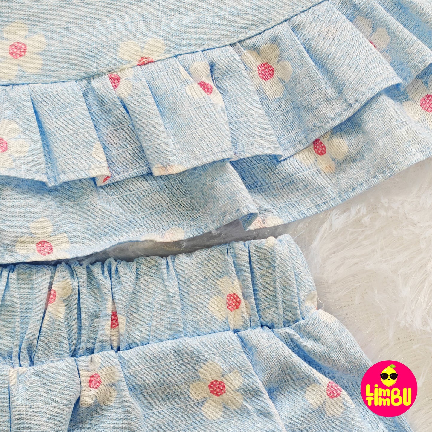 K2005 shorts set -Blue