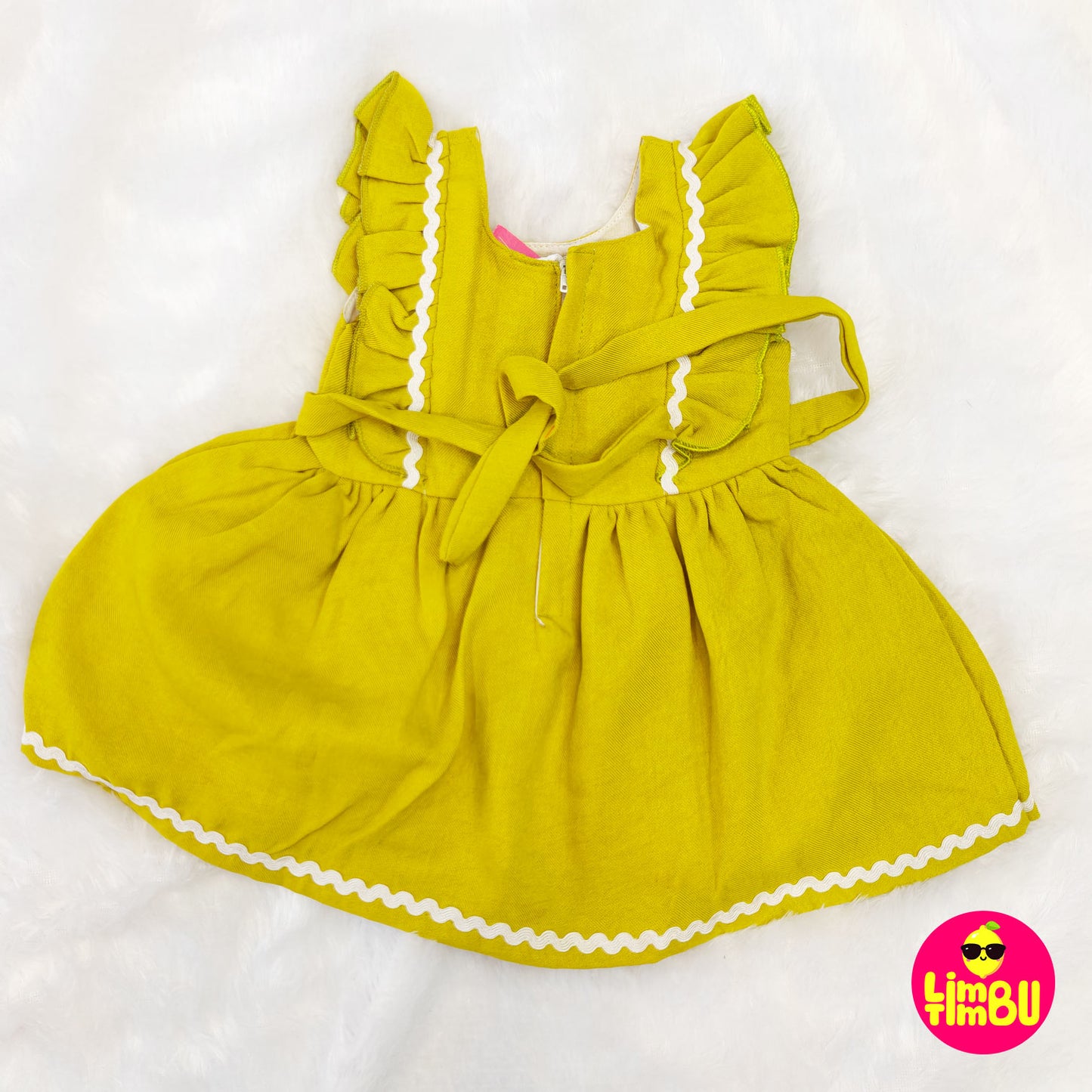 1465 Cotton Frock - Green