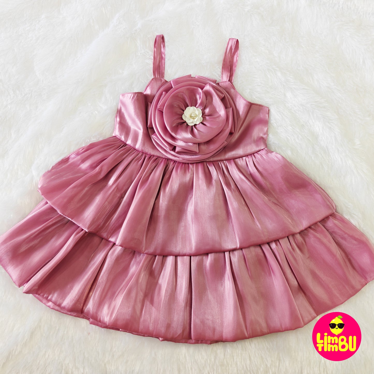 Limbu Timbu - Sleeveless Party Frock Onion