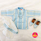 Limbu Timbu -Traditional Blue Kurta Set for a Boy