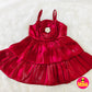 Limbu Timbu - Sleeveless Party Frock Red