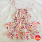 Limbu Timbu- Floral Print Casual Frock- Wine