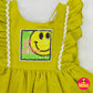 1465 Cotton Frock - Green