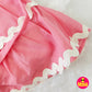 1473 Cotton Frock - Pink