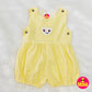 K937 romper dress for girl- Yellow