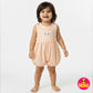 K937 romper dress for girl- Peach