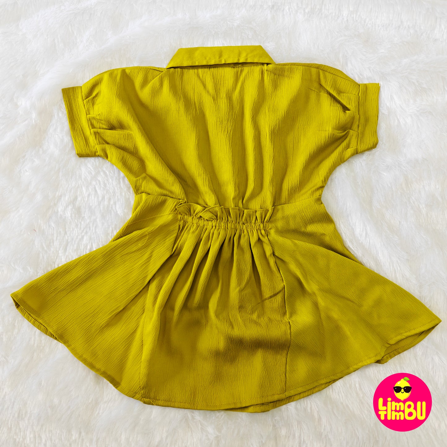 Limbu Timbu- Mustard Western Frock