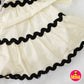 1473 Cotton Frock - White