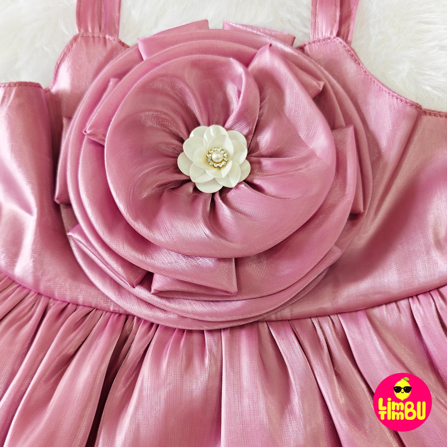 Limbu Timbu - Sleeveless Party Frock Onion