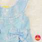 1380 Cotton Frock - Blue