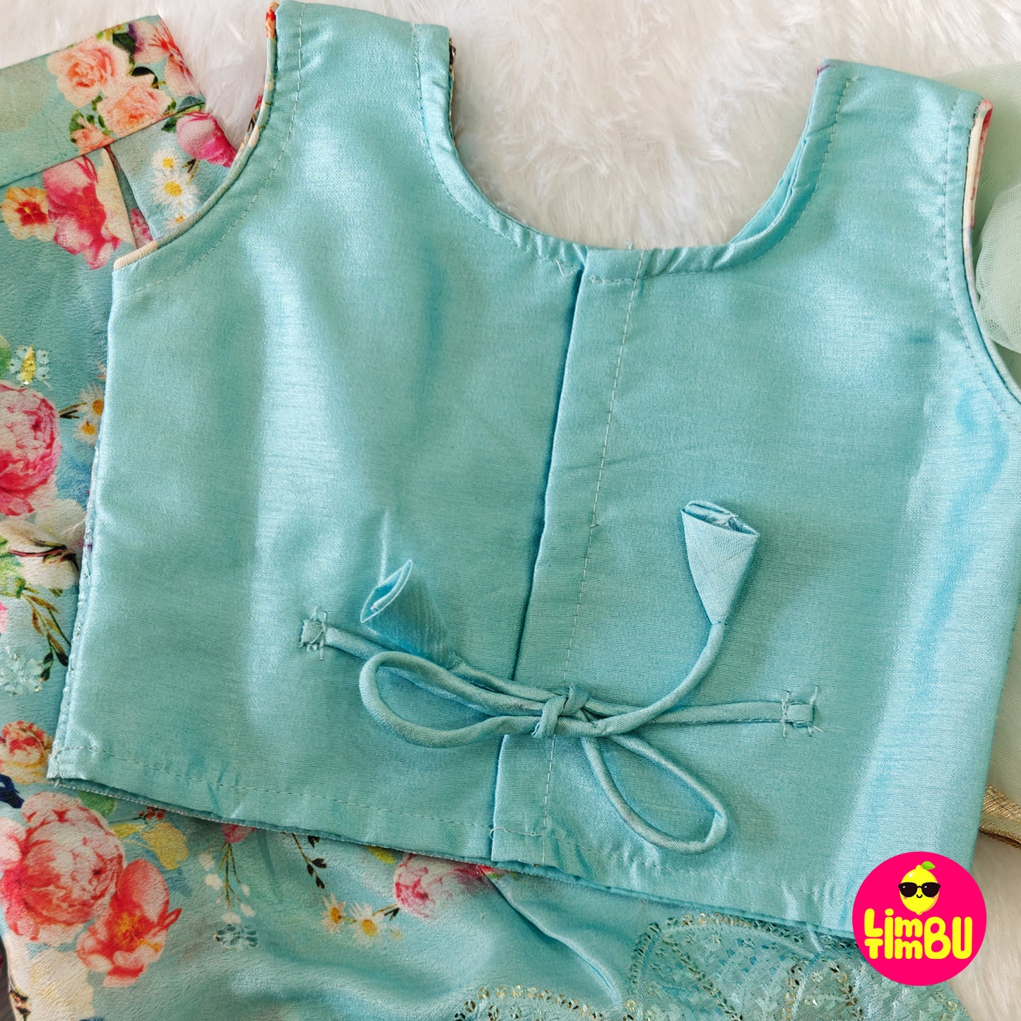 Limbu Timbu -Traditional Palazo Set Sky Blue