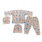 Soft Hosiery Cotton New born Baby 4pc set