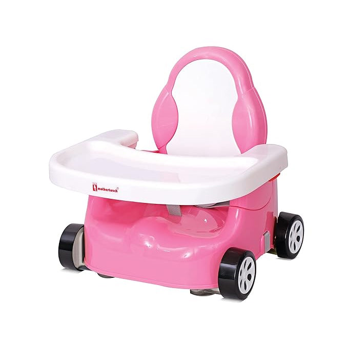 Mothertouch Feeding Booster Seat (Pink/White)