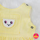 K937 romper dress for girl- Yellow